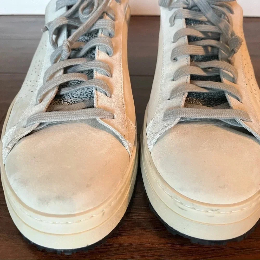 P448 Jack Nebul Sneakers, White - Picture 10 of 13